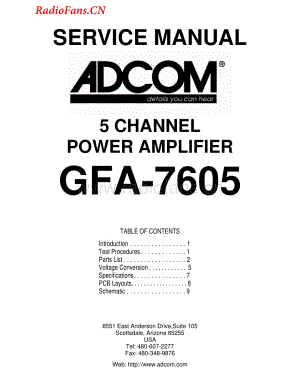 Adcom-GFA7605-pwr-sm维修电路图 手册.pdf