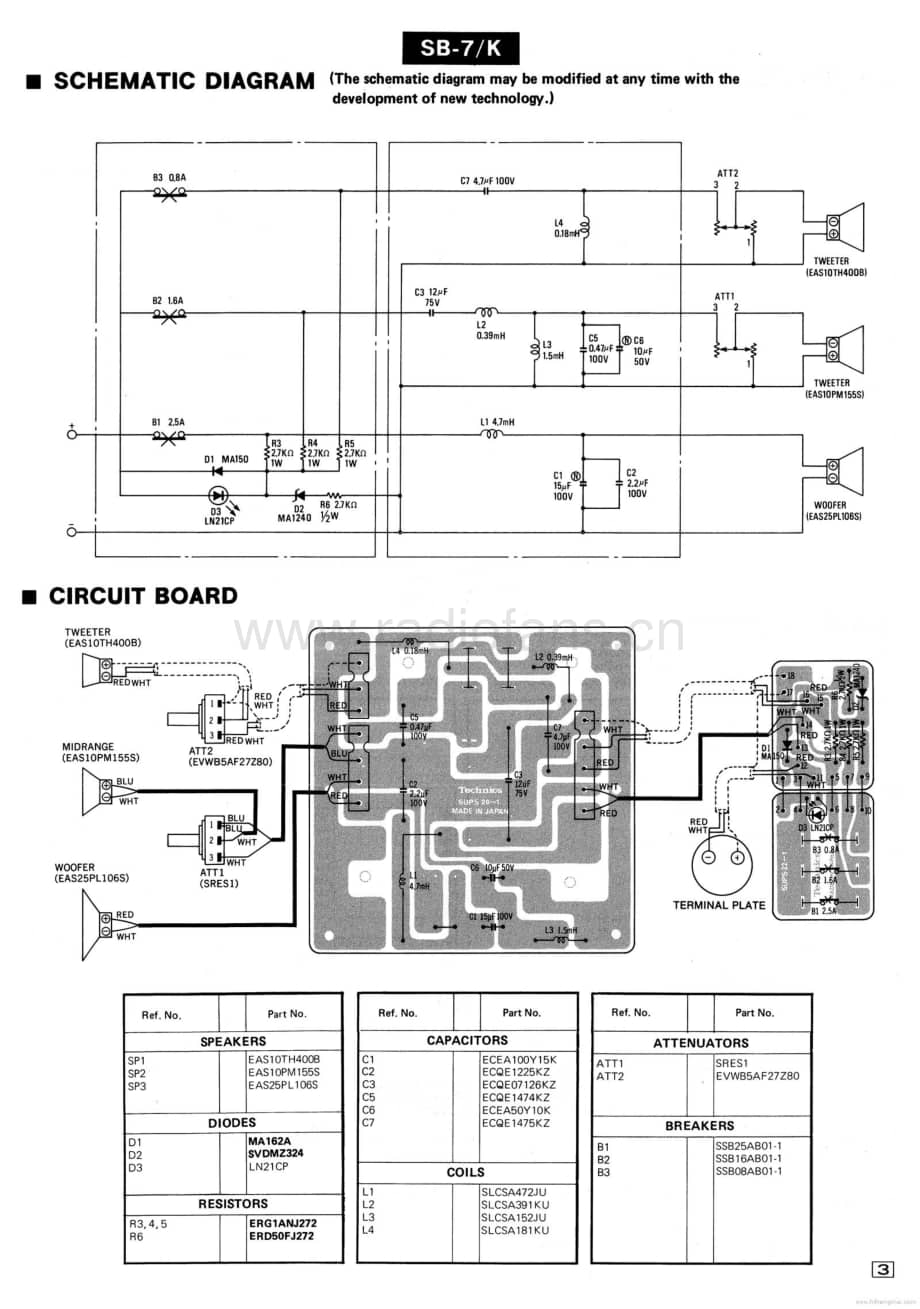 Technics-SB-10-K-Service-Manual电路原理图.pdf_第3页