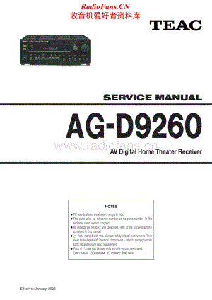 Teac-AGD-9260-Service-Manual电路原理图.pdf