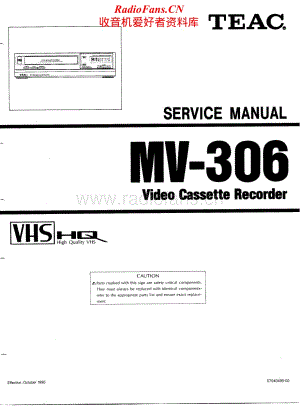 Teac-MV-306-Service-Manual电路原理图.pdf
