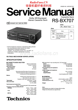 Technics-RSBX-707-Service-Manual电路原理图.pdf