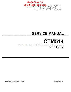 Teac-CT-M514-Service-Manual电路原理图.pdf