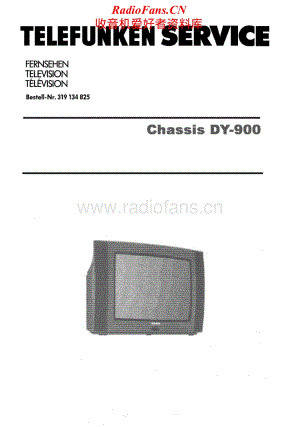 Telefunken-DY-900-Service-Manual电路原理图.pdf