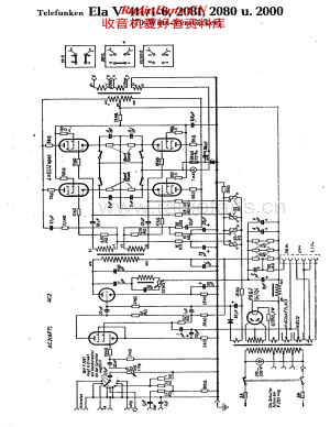 Telefunken-Ela-V411-1.6-2081-Schematic电路原理图.pdf