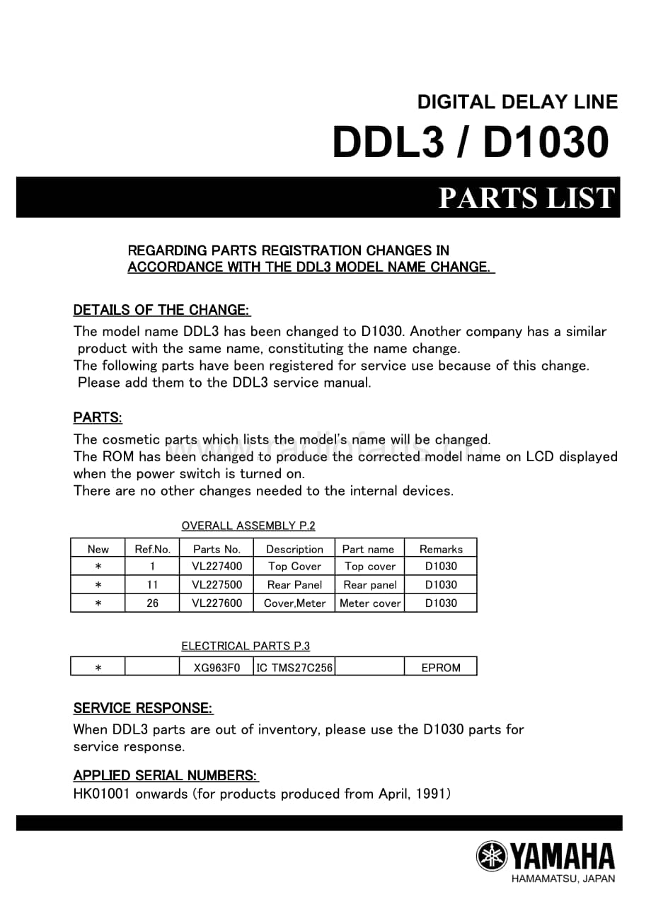 Yamaha-DDL-3-Service-Manual电路原理图.pdf_第3页