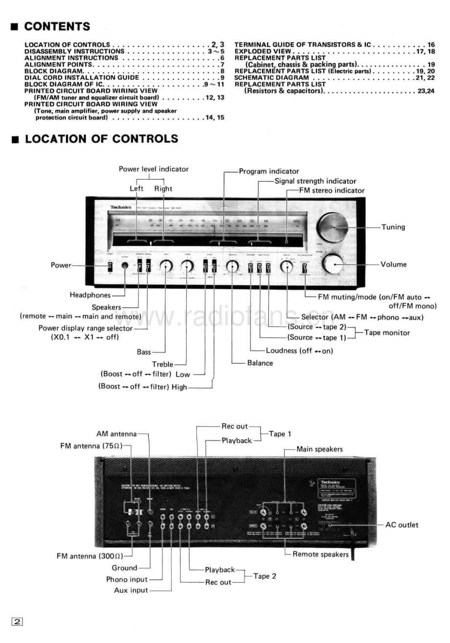Technics-SA-404-Service-Manual电路原理图.pdf_第2页