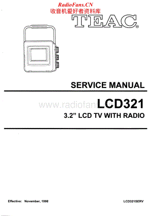 Teac-LCD-321-Service-Manual电路原理图.pdf