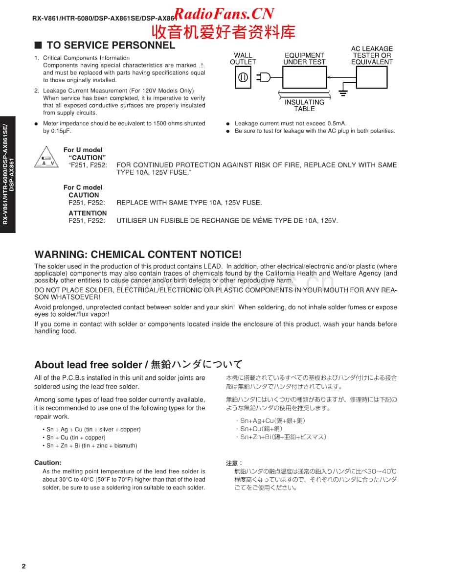 Yamaha-HTR-6080-Service-Manual电路原理图.pdf_第2页