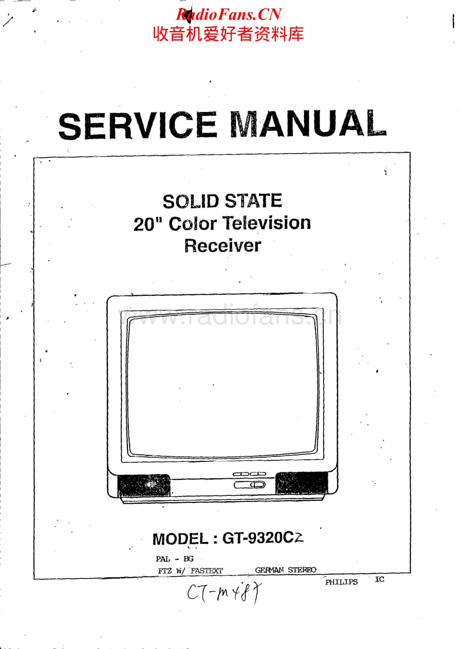 Teac-CT-M487-Service-Manual电路原理图.pdf_第1页