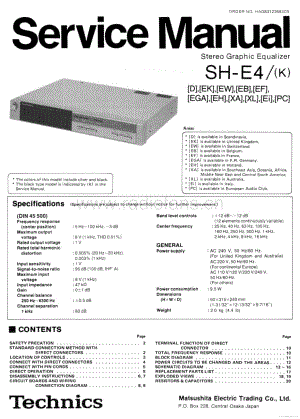 Technics-SHE-4-Service-Manual电路原理图.pdf