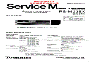 Technics-RSM-235-X-Service-Manual电路原理图.pdf
