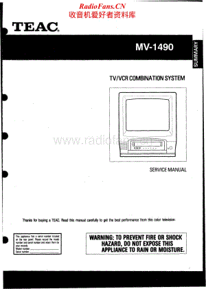 Teac-MV-1490-Service-Manual电路原理图.pdf