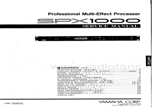 Yamaha-SPX-1000-Service-Manual电路原理图.pdf