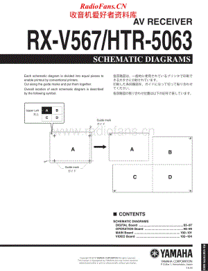 Yamaha-HTR-5063-Schematic电路原理图.pdf