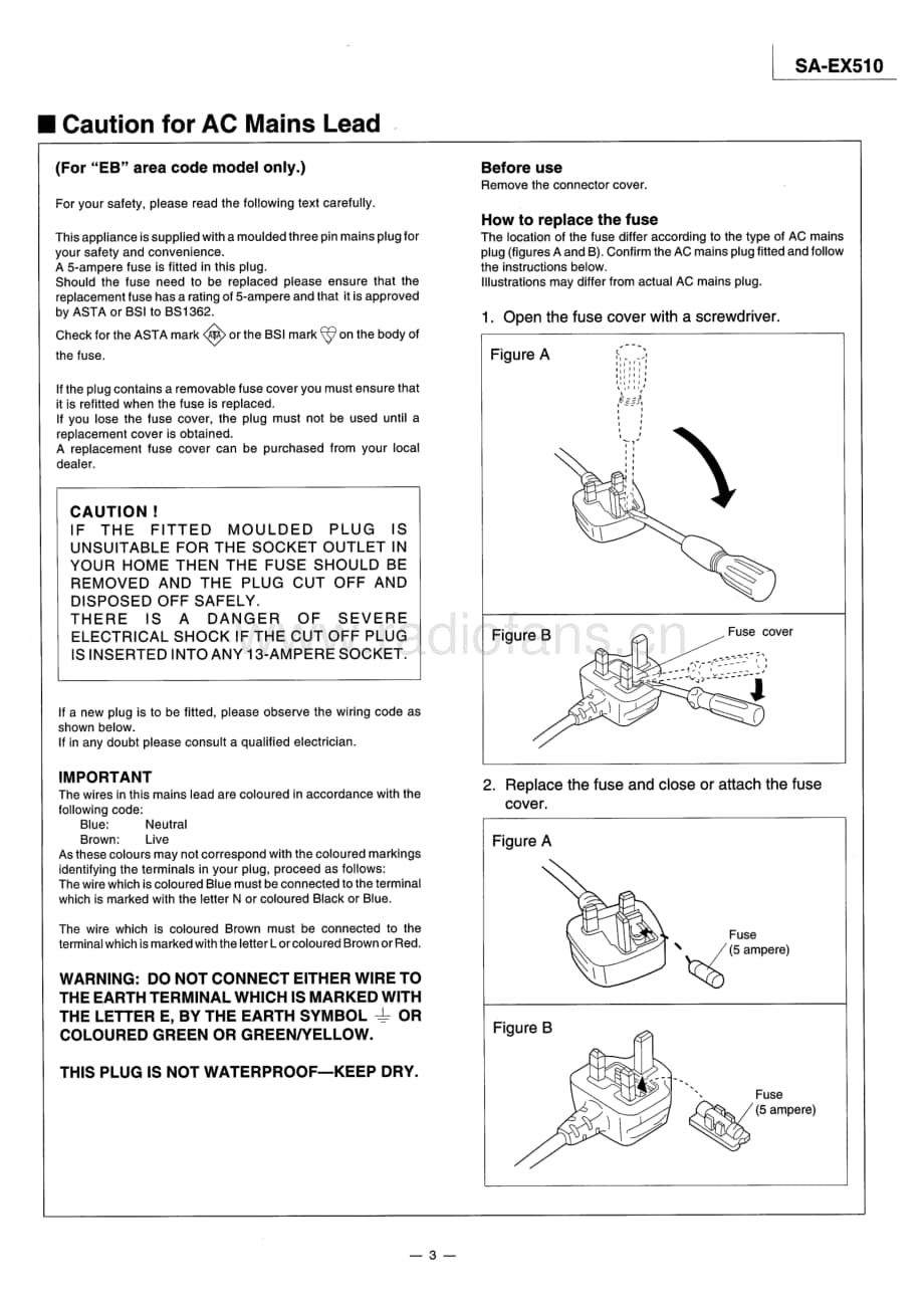 Technics-SAEX-510-Service-Manual电路原理图.pdf_第3页