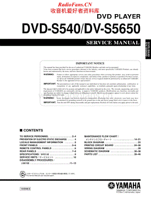 Yamaha-DVS-5650-Service-Manual电路原理图.pdf