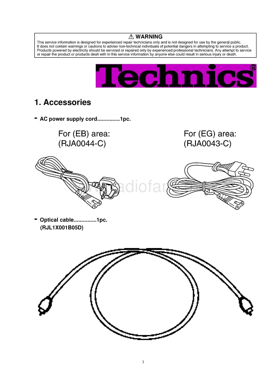Technics-SJHD-501-Service-Manual电路原理图.pdf_第3页