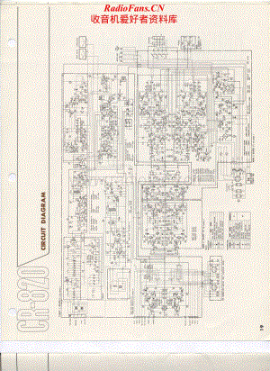Yamaha-CR-820-Schematic电路原理图.pdf