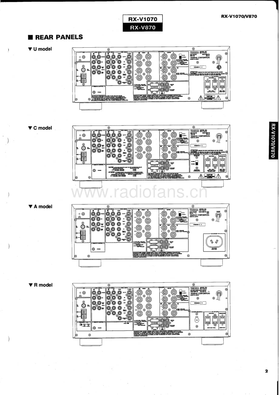 Yamaha-RXV-1070-Service-Manual电路原理图.pdf_第3页