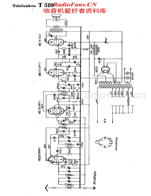 Telefunken-T-510-Schematic电路原理图.pdf