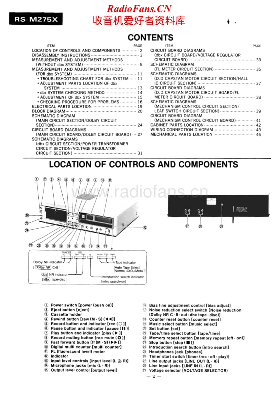 Technics-RSM-275-X-Service-Manual电路原理图.pdf_第2页