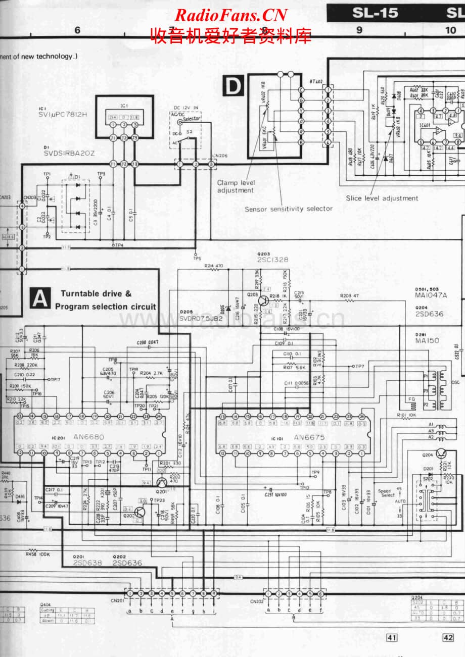 Technics-SL-15-Schematics电路原理图.pdf_第2页