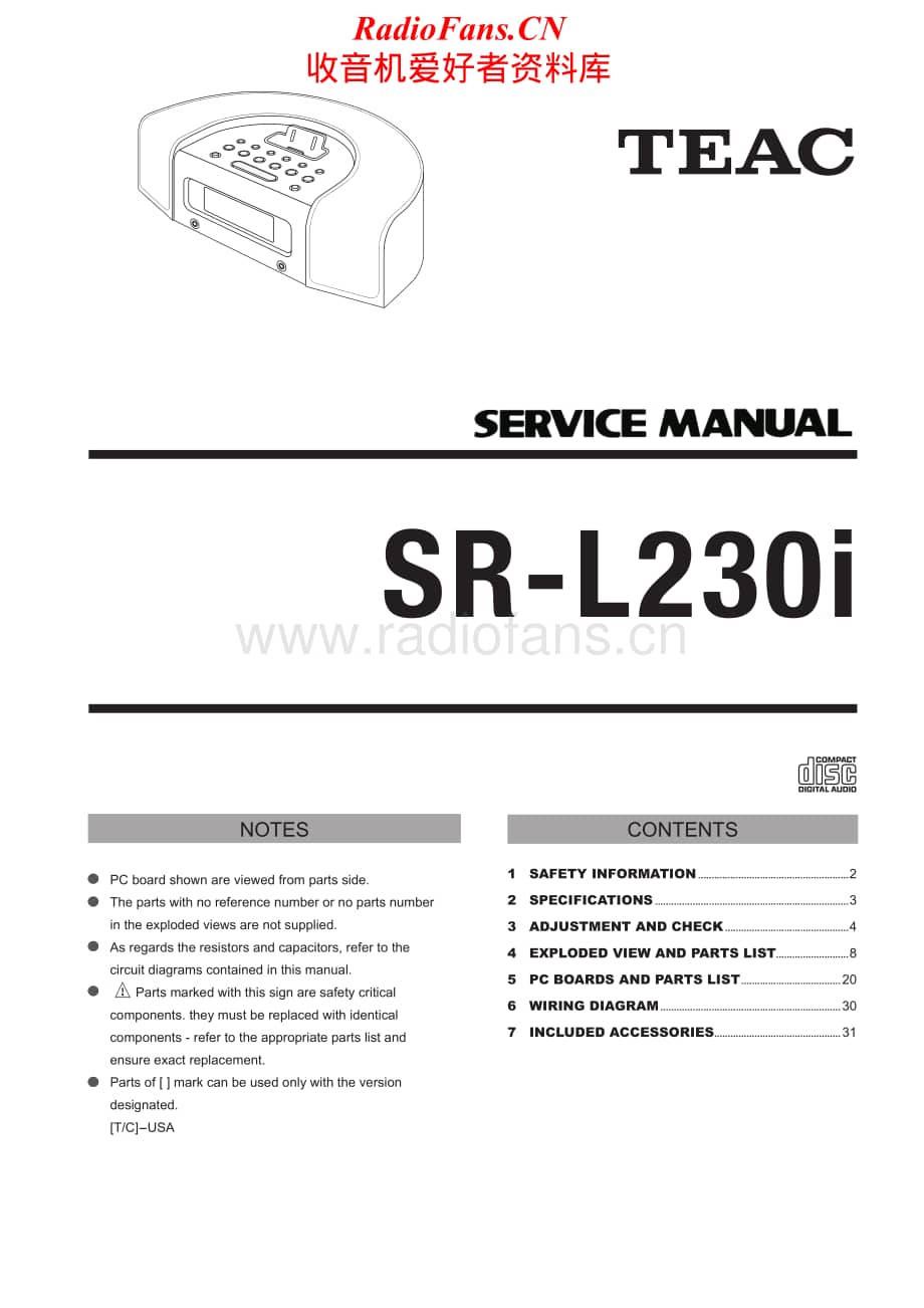 Teac-SR-L230i-Service-Manual电路原理图.pdf_第1页