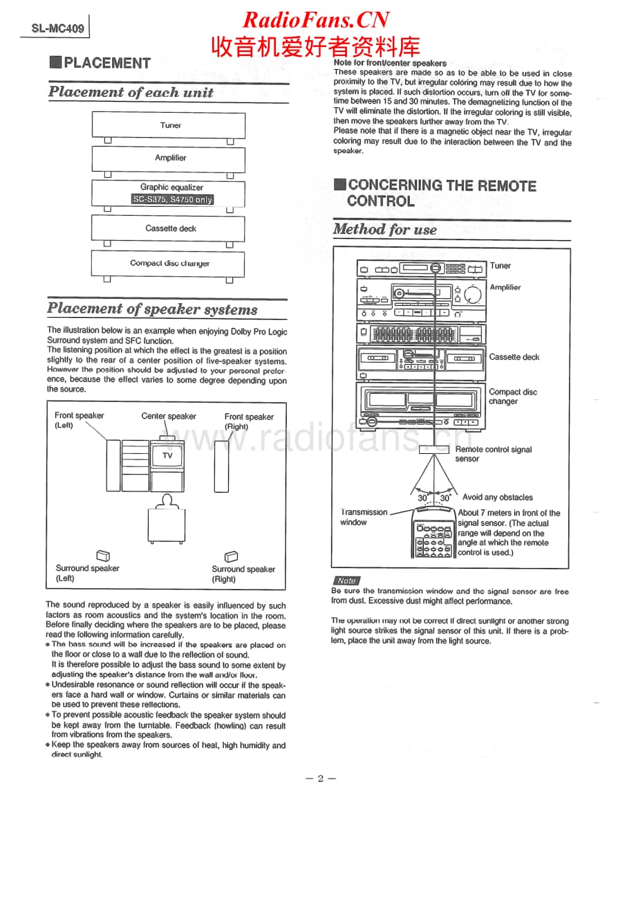 Technics-SLMC-409-Service-Manual电路原理图.pdf_第2页