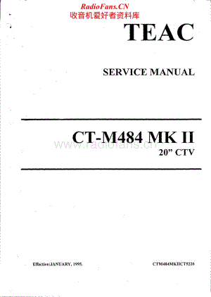 Teac-CT-M484-Mk2-Service-Manual-2电路原理图.pdf