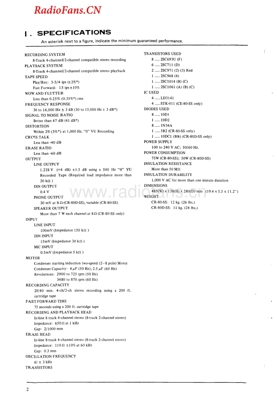 Akai-CR80DSS-tape-sm维修电路图 手册.pdf_第3页