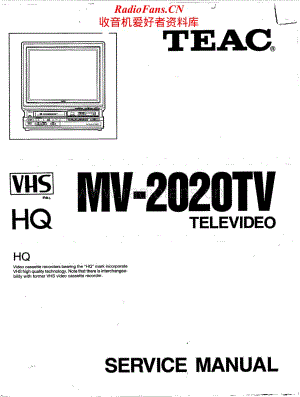 Teac-MV-2020-TV-Service-Manual电路原理图.pdf