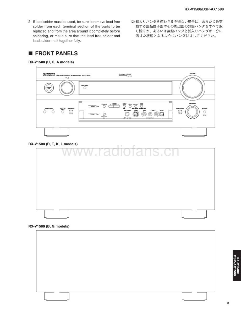 Yamaha-DSPAX-1500-Service-Manual电路原理图.pdf_第3页
