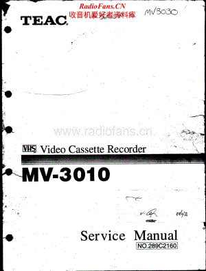 Teac-MV-3010-Service-Manual电路原理图.pdf
