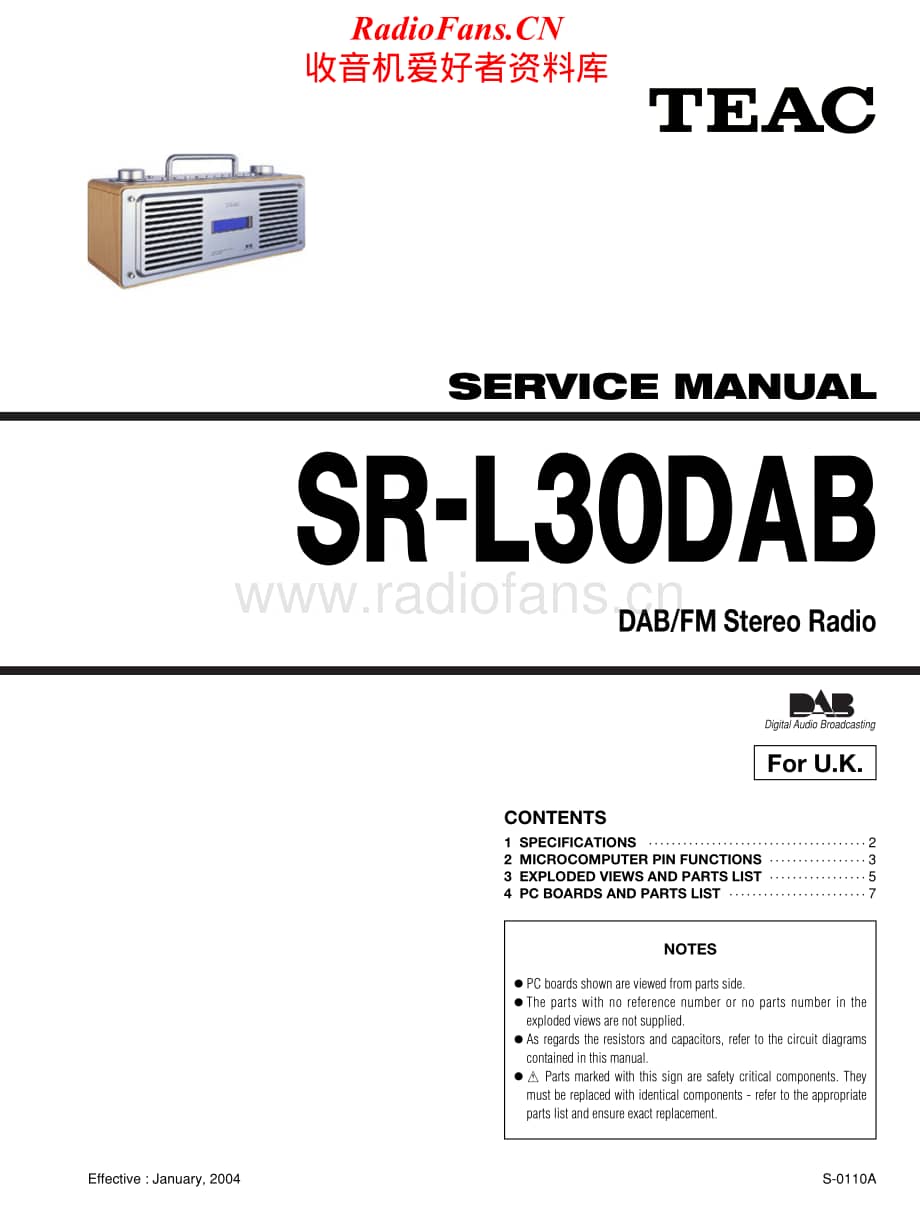 Teac-SR-L30DAB-Service-Manual电路原理图.pdf_第1页