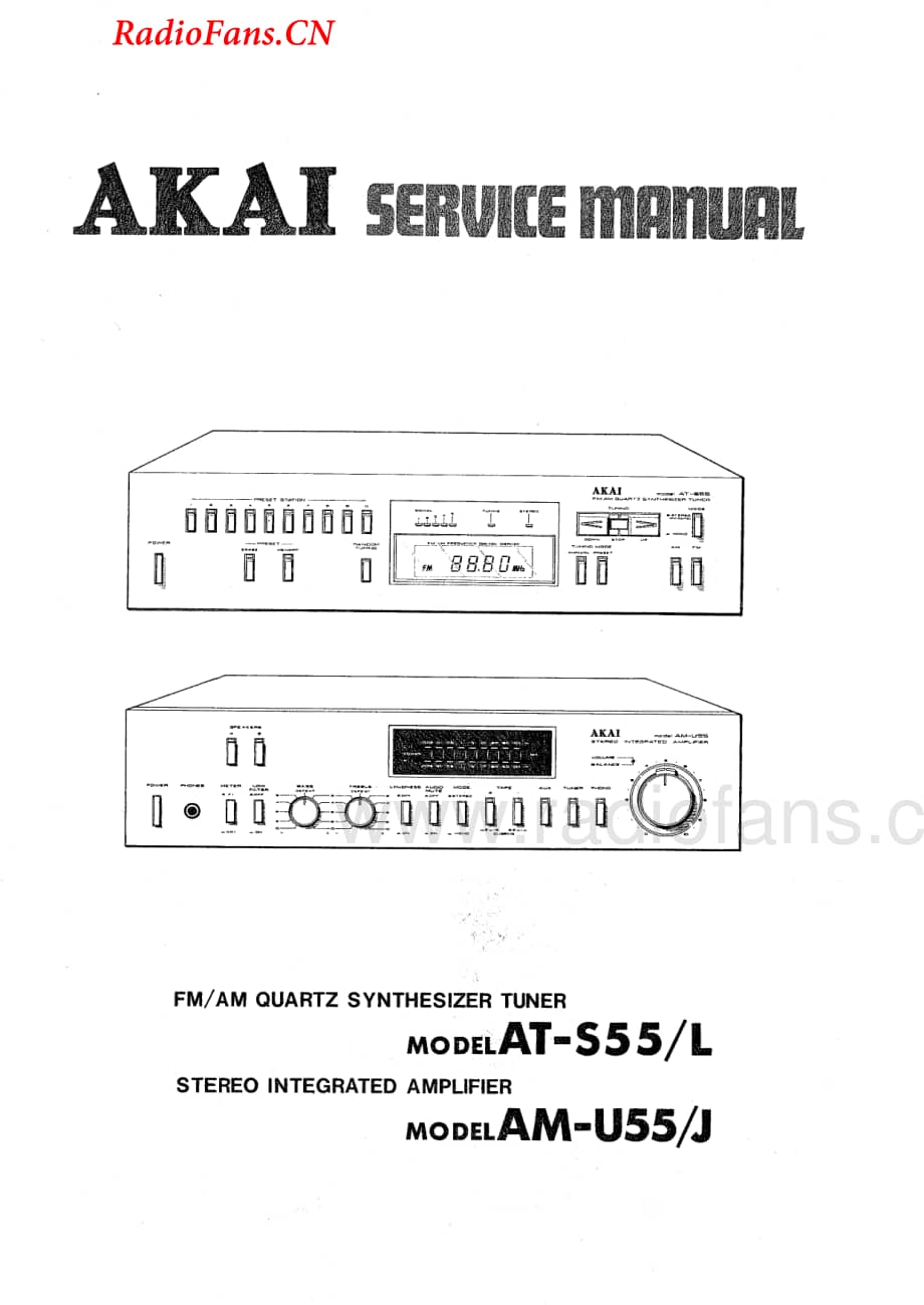 Akai-AMU55-int-sm维修电路图 手册.pdf_第1页