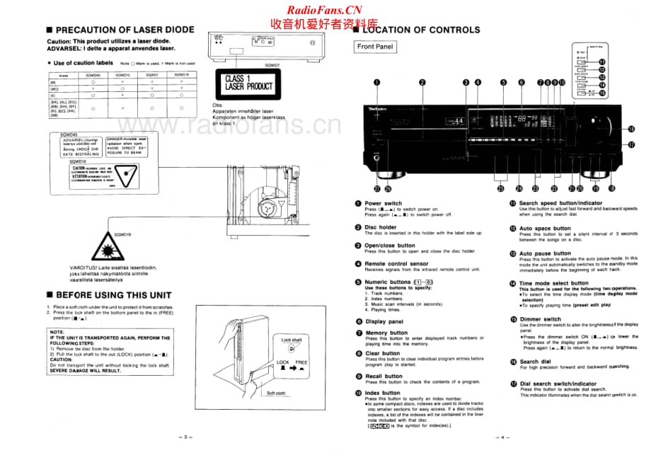 Technics-SLP-1000-Service-Manual电路原理图.pdf_第2页
