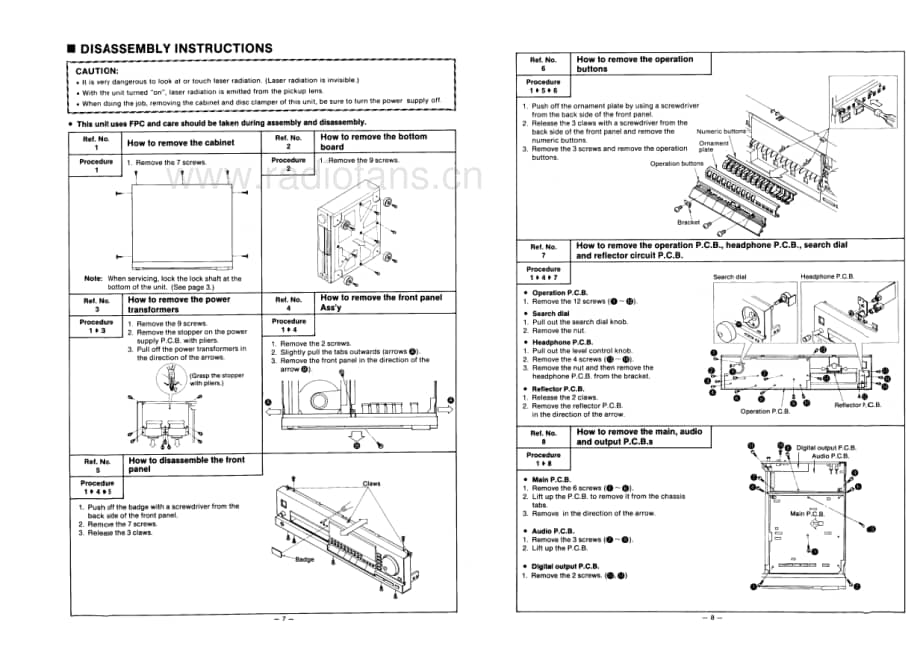 Technics-SLP-1000-Service-Manual电路原理图.pdf_第3页