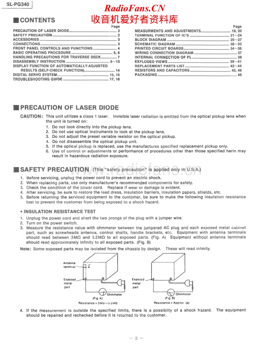Technics-SLPG-340-Service-Manual电路原理图.pdf_第2页