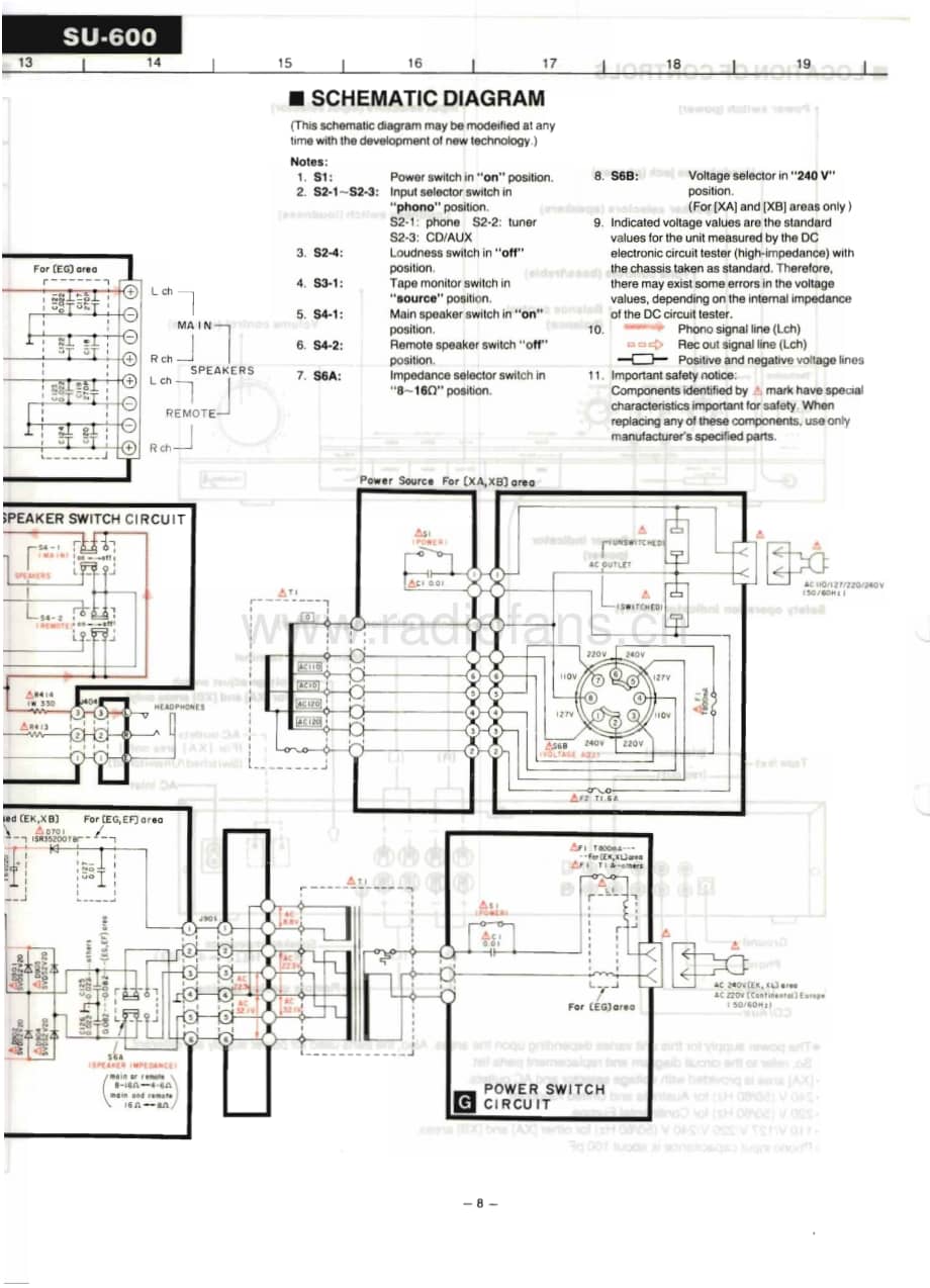 Technics-SU-600-Schematics电路原理图.pdf_第3页