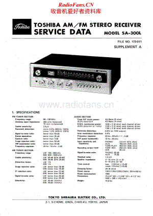Toshiba-SA-300L-Service-Manual电路原理图.pdf