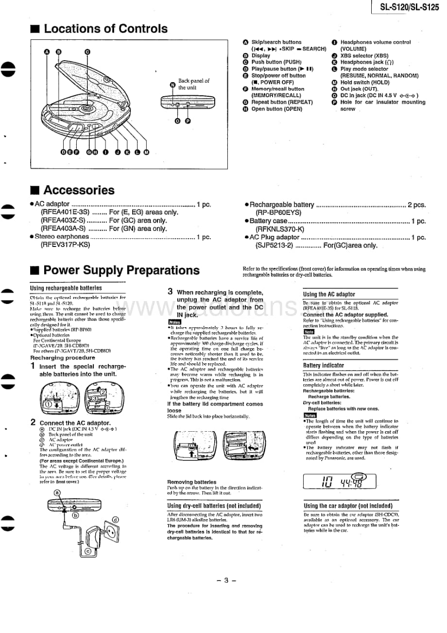 Technics-SLS-120-Service-Manual电路原理图.pdf_第3页