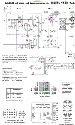 Telefunken-Allegro-2082-Schematic电路原理图.pdf