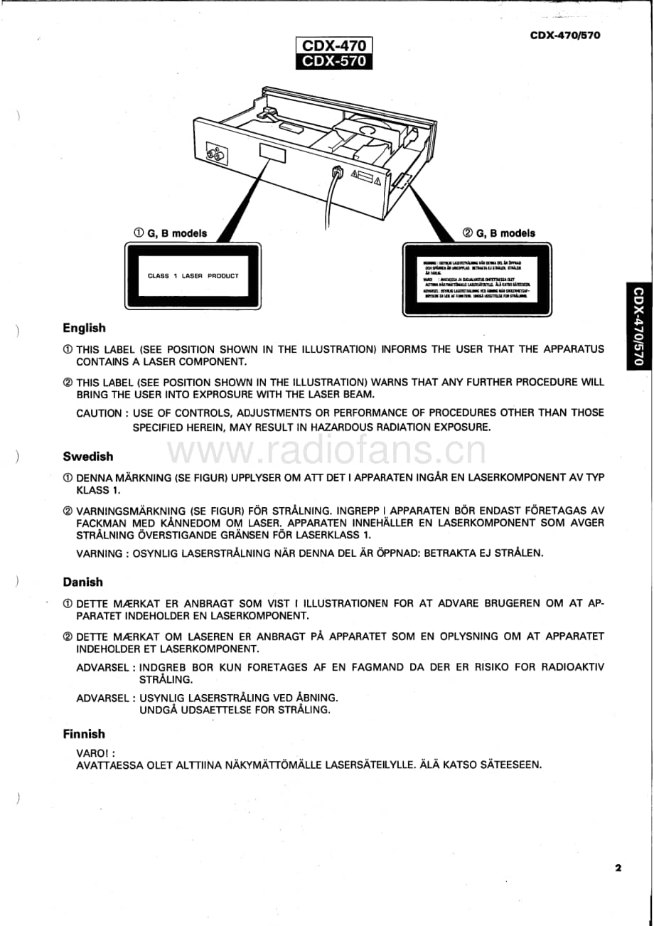 Yamaha-CDX-470-Service-Manual电路原理图.pdf_第3页