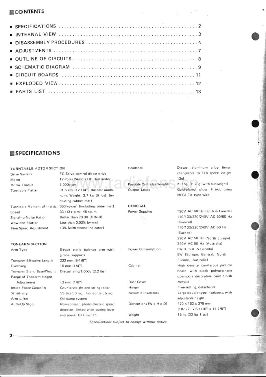 Yamaha-YPD-8-Service-Manual电路原理图.pdf_第2页