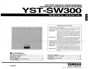 Yamaha-YSTSW-300-Service-Manual电路原理图.pdf