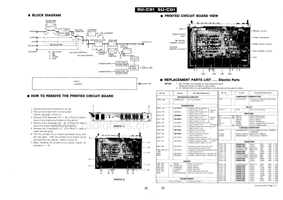 Technics-SUC-01-Service-Manual电路原理图.pdf_第3页
