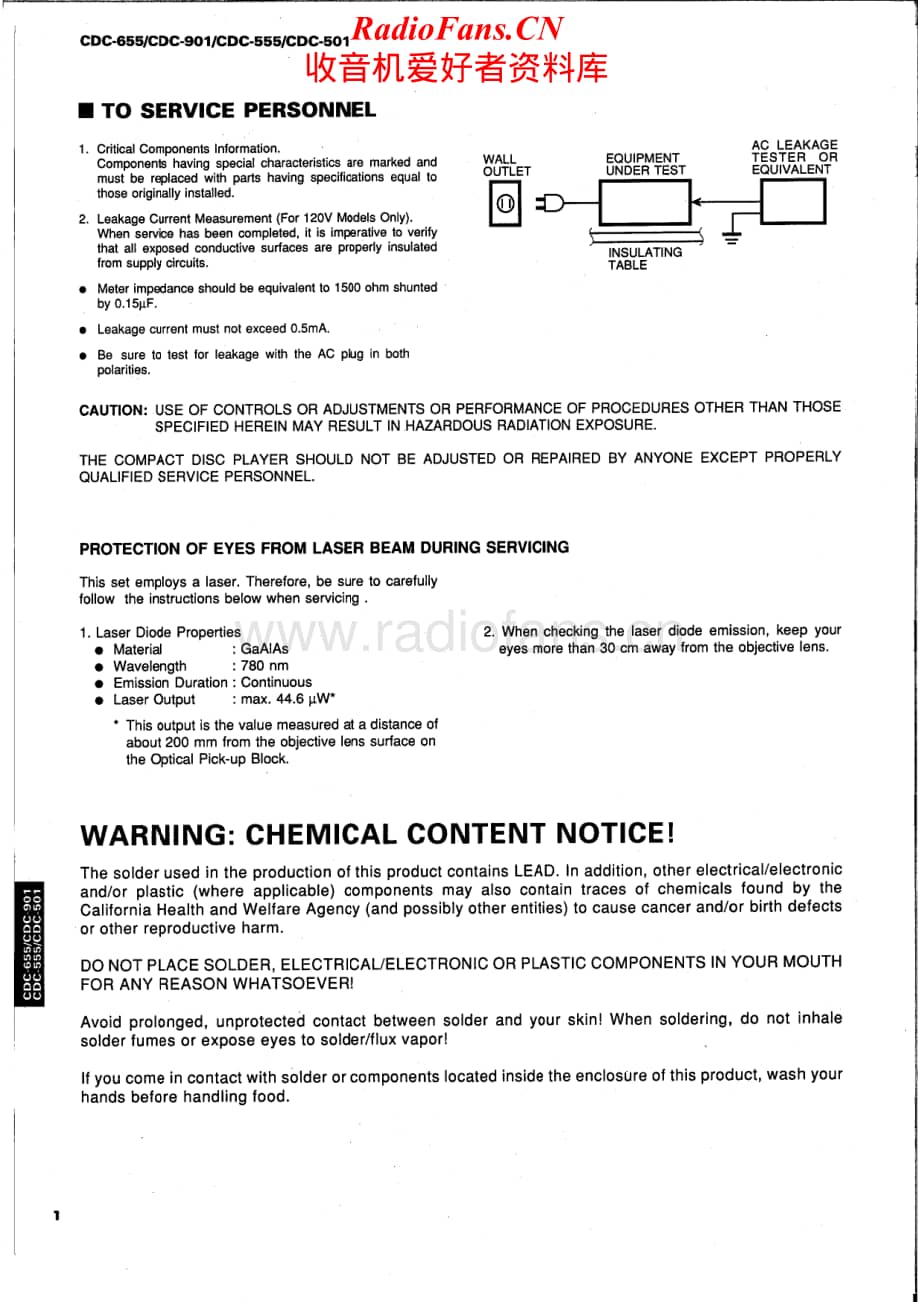 Yamaha-CDC-901-Service-Manual电路原理图.pdf_第2页