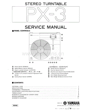 Yamaha-PX-3-Service-Manual电路原理图.pdf