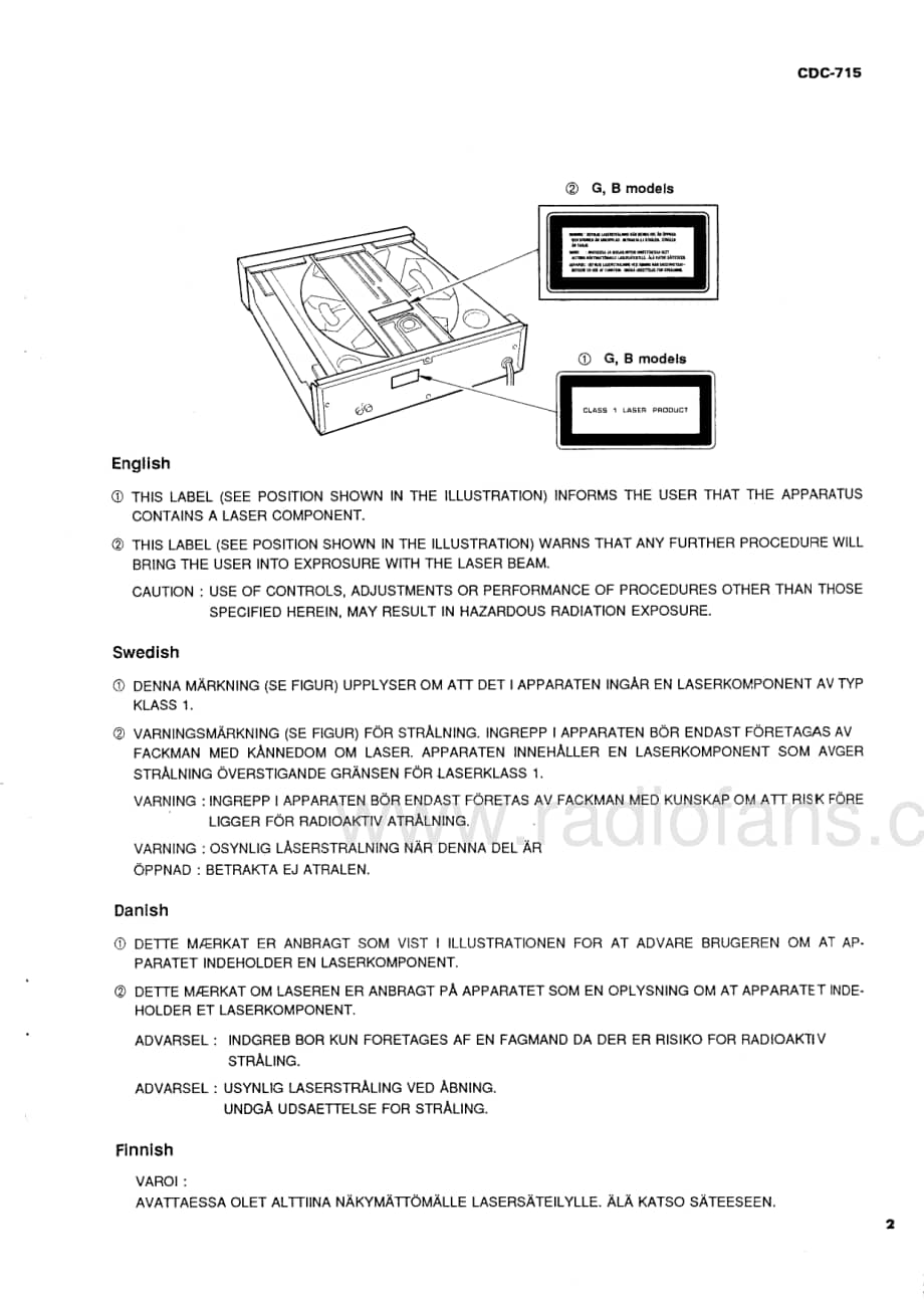 Yamaha-CDC-715-Service-Manual电路原理图.pdf_第3页