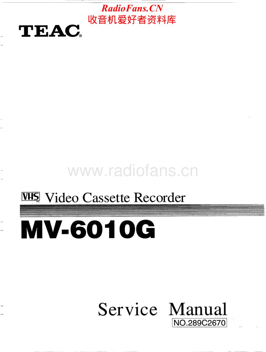 Teac-MV-6010G-Service-Manual电路原理图.pdf_第1页